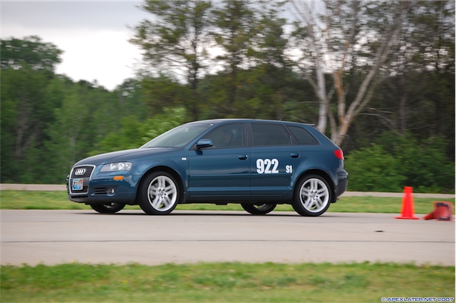 AutoCross event pre-suspension upgrade